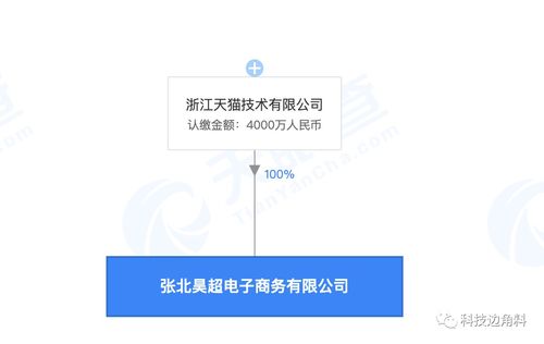 天貓在張北縣設立電商公司，注冊資本4000萬加碼互聯網數據服務